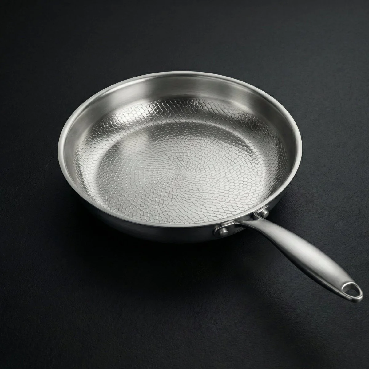 Hand-Hammered Titanium Family Set: 4 Pans & Utensils - Image 5