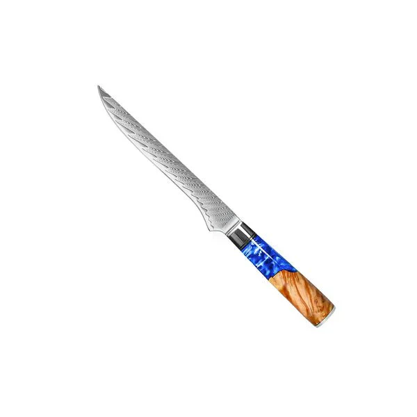 Professional Japanese Damascus Knife Set – 6-Piece Chefs Quality Set - Image 13