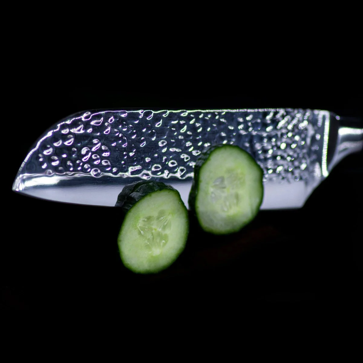 Japanese Hammered Utility Knife – 5.1 inch (13 cm) Precision Blade - Image 4