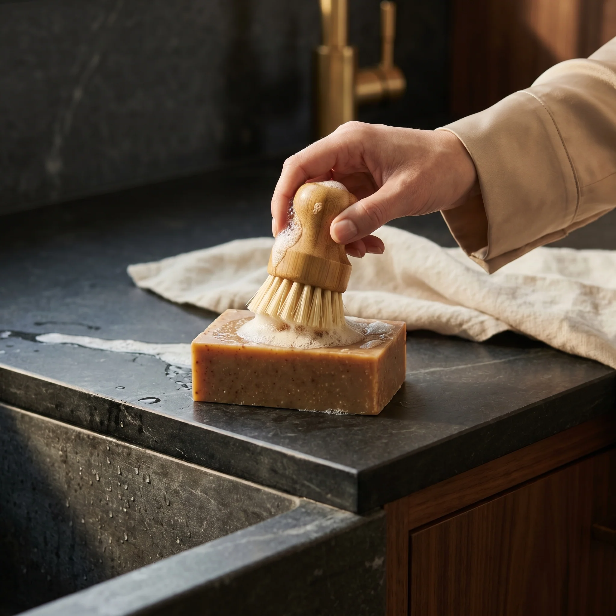 Okura Organic Dish Soap Bar - Image 2